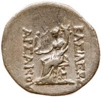 Parthian Kingdom. Artabanos II. Silver Tetradrachm (16.22 g), 127/6 BC - 2