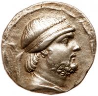 Parthian Kingdom. Phraates II. Silver Tetradrachm (16.15 g), 132-127 BC