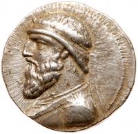 Parthian Kingdom. Mithradates II. Silver Tetradrachm (15.59 g), ca. 123-88 BC