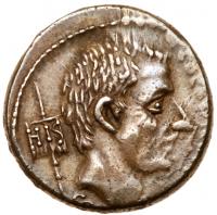 C. Coelius Caldus. Silver Denarius (4.17 g), 53 BC