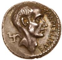 P. Cornelius Lentulus Marcellinus. Silver Denarius (3.72 g), 50 BC