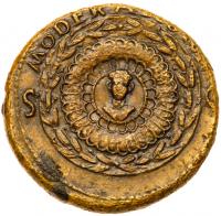Tiberius. Ã Dupondius (13.69 g), AD 14-37 - 2