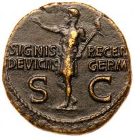 Germanicus. Ã Dupondius (15.68 g), Died AD 19 - 2