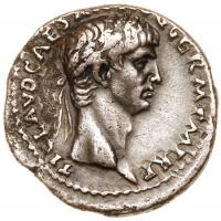 Claudius. Silver Denarius (3.64 g), AD 41-54