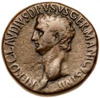 Nero Claudius Drusus. Ã Sestertius (25.99 g), died 9 BC