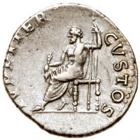 Nero. Silver Denarius (3.31 g), AD 54-68 - 2