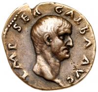 Galba. Silver Denarius (3.21 g), AD 68-69