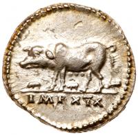 Vespasian. Silver Denarius (3.32 g), AD 69-79 - 2
