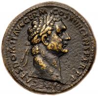 Domitian. AE Sestertius (28.21 g), 81-96 AD