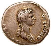 Domitia, wife of Domitian. Silver Cistophorus (10.97 g), Augusta, AD 82-96