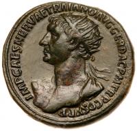Trajan. Ã Dupondius (16.84 g), AD 98-117