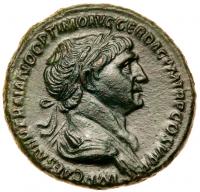 Trajan. Ã As (12.79 g), AD 98-117
