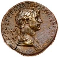 Trajan. Ã Sestertius (26.39 g), AD 98-117