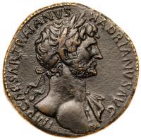 Hadrian. Ã Sestertius (26.81 g), AD 117-138