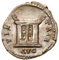 Diva Sabina. Silver Denarius (3.24 g), died AD 137 - 2