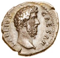 Aelius. Silver Denarius, Caesar, AD 136-138