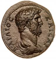 Aelius. Ã 34 mm (25.77 g), Caesar, AD 136-138
