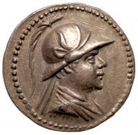 Baktrian Kingdom. Eukratides I. Drachm (4.23 g), ca. 171-145 BC