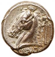 Sicily, Entella. Silver Tetradrachm (17.07 g), ca. 300-289 BC - 2
