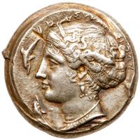 Sicily, Syracuse. Silver Tetradrachm (17.35 g), ca. 405-400 BC - 2
