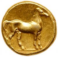 Zeugitania, Carthage. Electrum Stater (7.46 g), ca. 290-270 BC - 2