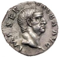 Galba. Silver Denarius (3.45 g), AD 68-69