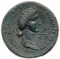 Marciana, sister of Trajan. Ã 28 mm (16.82 g), AD 98-117 - 2