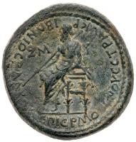 Nero, with Poppaea, 2nd wife of Nero, AE 23 mm (8.49 g) AD 54-68 - 2