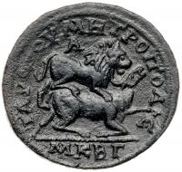 Gordian III. Ã 36 mm (21.11 g), AD 238-244 - 2