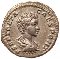 Julia Domna, with Geta, as Caesar. Silver Denarius (3.36 g), Augusta, AD 193-217 - 2