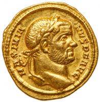 Maximianus. Gold Aureus (5.27 g), first reign, AD 286-305