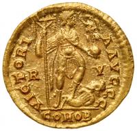 Honorius, AD 393-423, Gold Solidus (4.51g) - 2