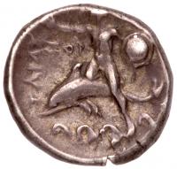 Calabria, Tarentum, Silver Nomos (7.85 g) ca. 281-270 BC - 2