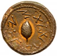 Judaea, Jewish War. AE 1/4 shekel (8.14 g), 66-70 CE. - 2