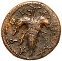 Judaea, Bar Kokhba Revolt. Ã Medium Bronze (12.34 g), 132-135 CE - 2