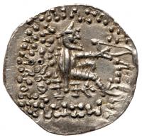 Parthian Kingdom. Mithradates II. Silver Drachm (3.68 g), 121-91 BC - 2