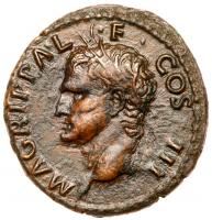 Agrippa. AE As (10.47 g)