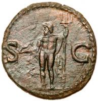 Agrippa. AE As (10.47 g) - 2