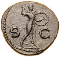 Claudius. AD 41-13. AE As (12.53 g) - 2