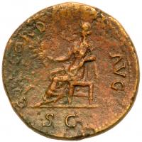 Vitellius. Ã Sestertius (22.78 g), AD 69 - 2