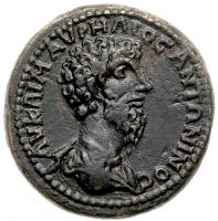 Marcus Aurelius. Ã 29 mm (17.20 g), AD 161-180