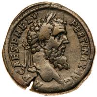 Pertinax. Ã Sestertius (29.17 g), AD 193