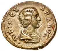 Didia Clara. Silver Denarius (3.16 g), Augusta, AD 193