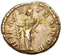 Didia Clara. Silver Denarius (3.16 g), Augusta, AD 193 - 2