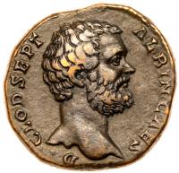 Clodius Albinus. Ã Sestertius (26.71 g), as Caesar, AD 193-195