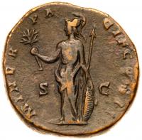Clodius Albinus. Ã Sestertius (26.71 g), as Caesar, AD 193-195 - 2
