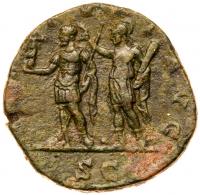 Septimius Severus. Ã Sestertius (19.43 g.), AD 193-211 - 2