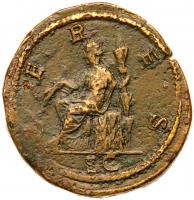 Julia Domna. Ã Sestertius (26.08 g.), Augusta, AD 193-217 - 2