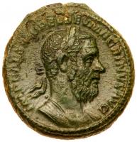 Macrinus. Ã As (4.04 g), AD 217-218