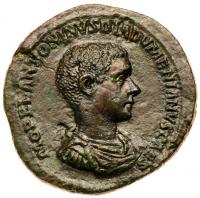 Diadumenian. Ã Sestertius (22.68 g), as Caesar, AD 217-218